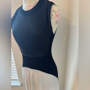 DKNY Black and White Dress